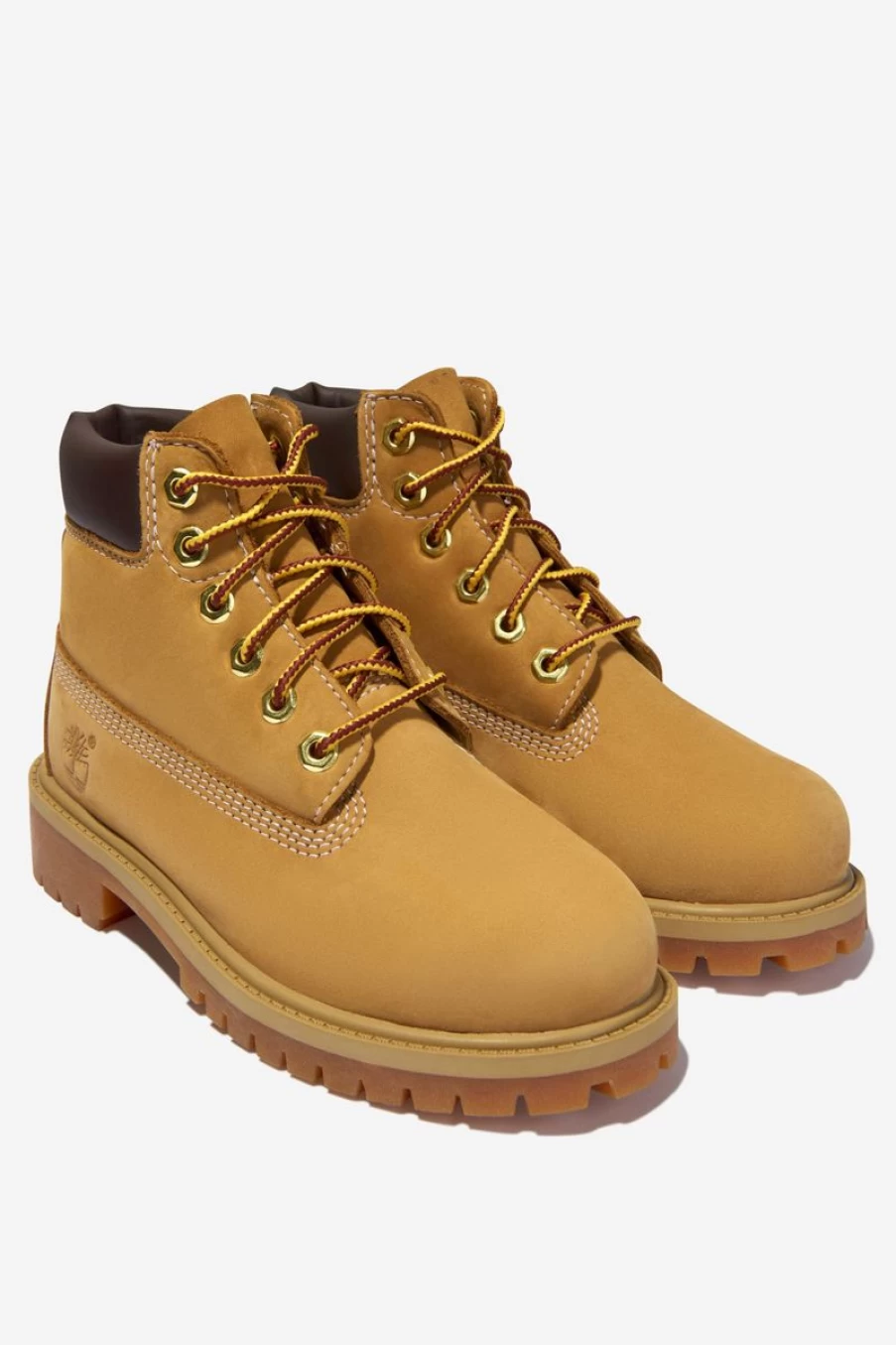 Timberland Teen Nubuck 6 Inch Premium Boots - Durable & Stylish Waterproof Footwear for Teens