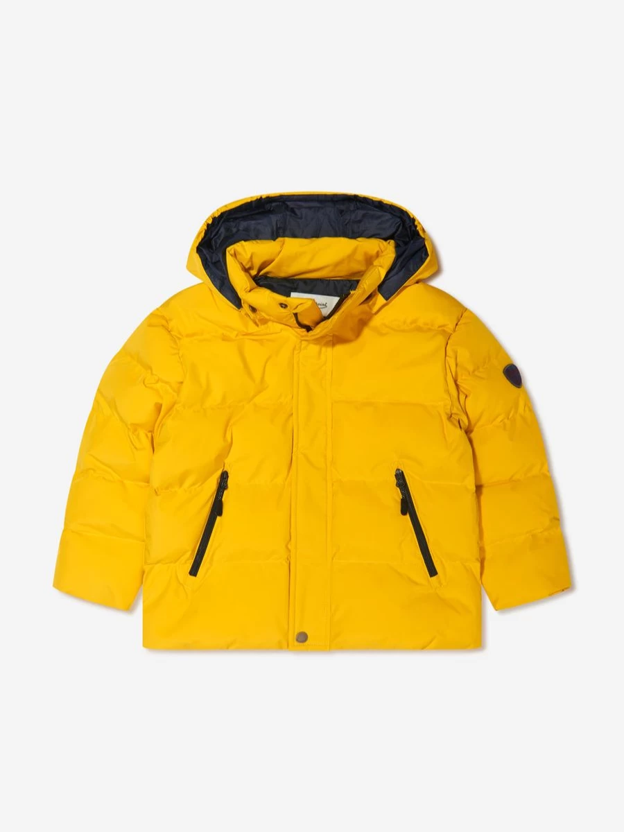 Bonpoint Boys' Barry Hooded Puffer Jacket – Premium Winter Coat for Kids