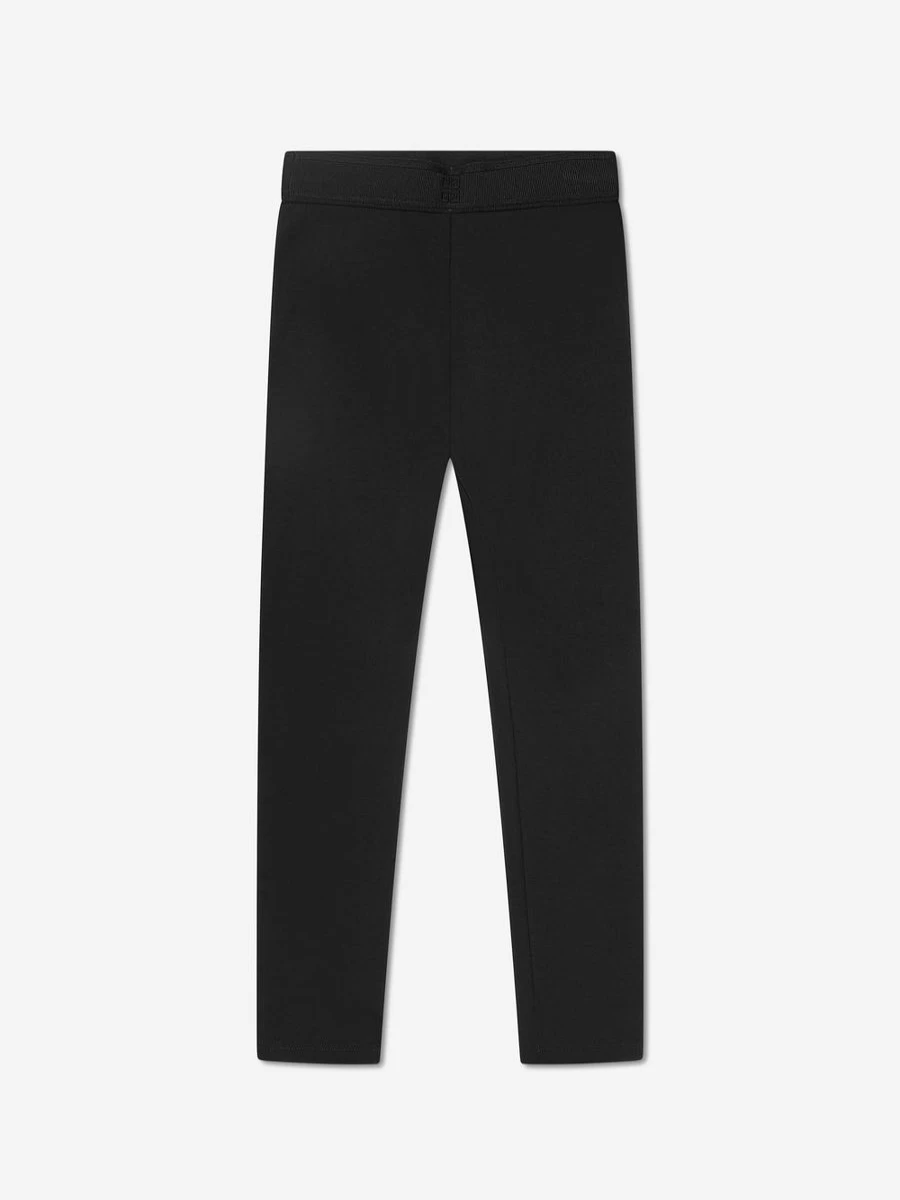 Givenchy Girls Black Logo Leggings for Kids - Stylish & Comfortable