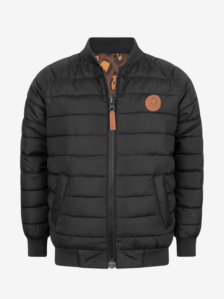 Mini Rodini Reversible Jacket for Girls - Eco-Friendly Kids Outerwear