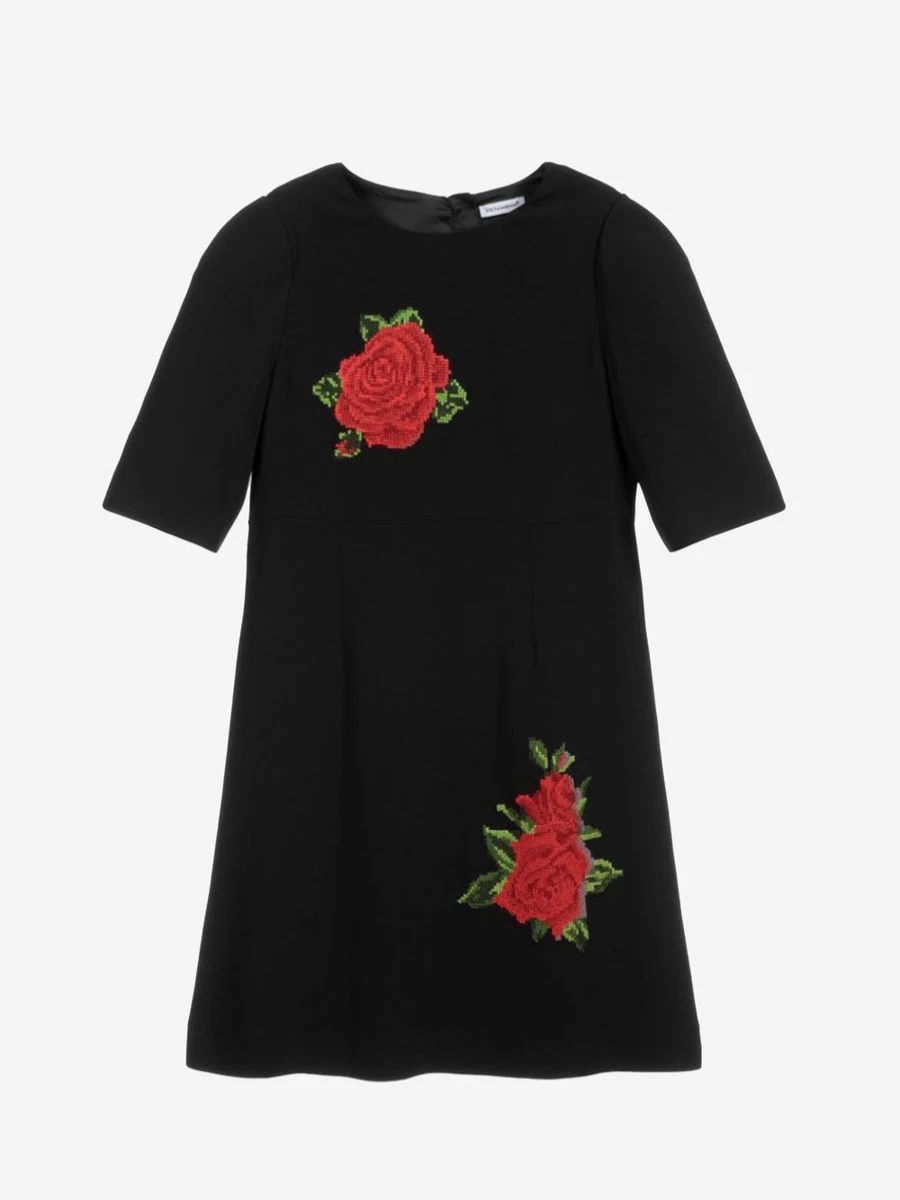 Dolce & Gabbana Kids Teen Girls Dress - Elegant & Stylish Fashion for Young Teens
