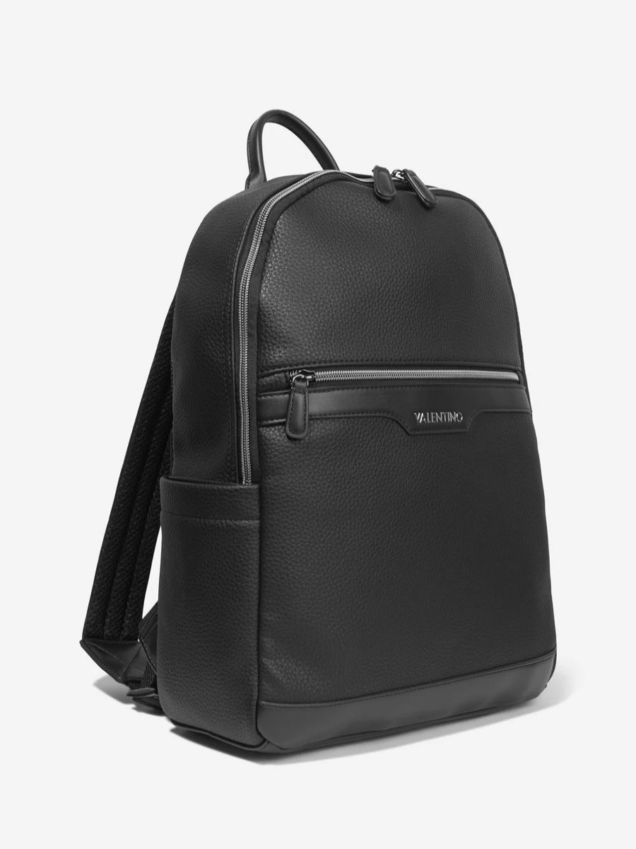 Valentino Boys Black Efeo Backpack 43.9cm Kids School Bag