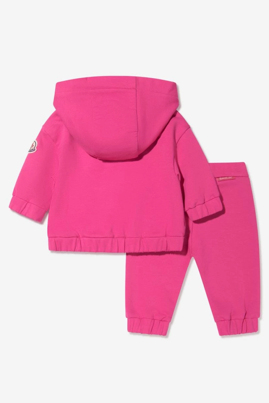 Moncler Enfant Baby Girls Pink Pocket Tracksuit - Soft & Stylish Outfit