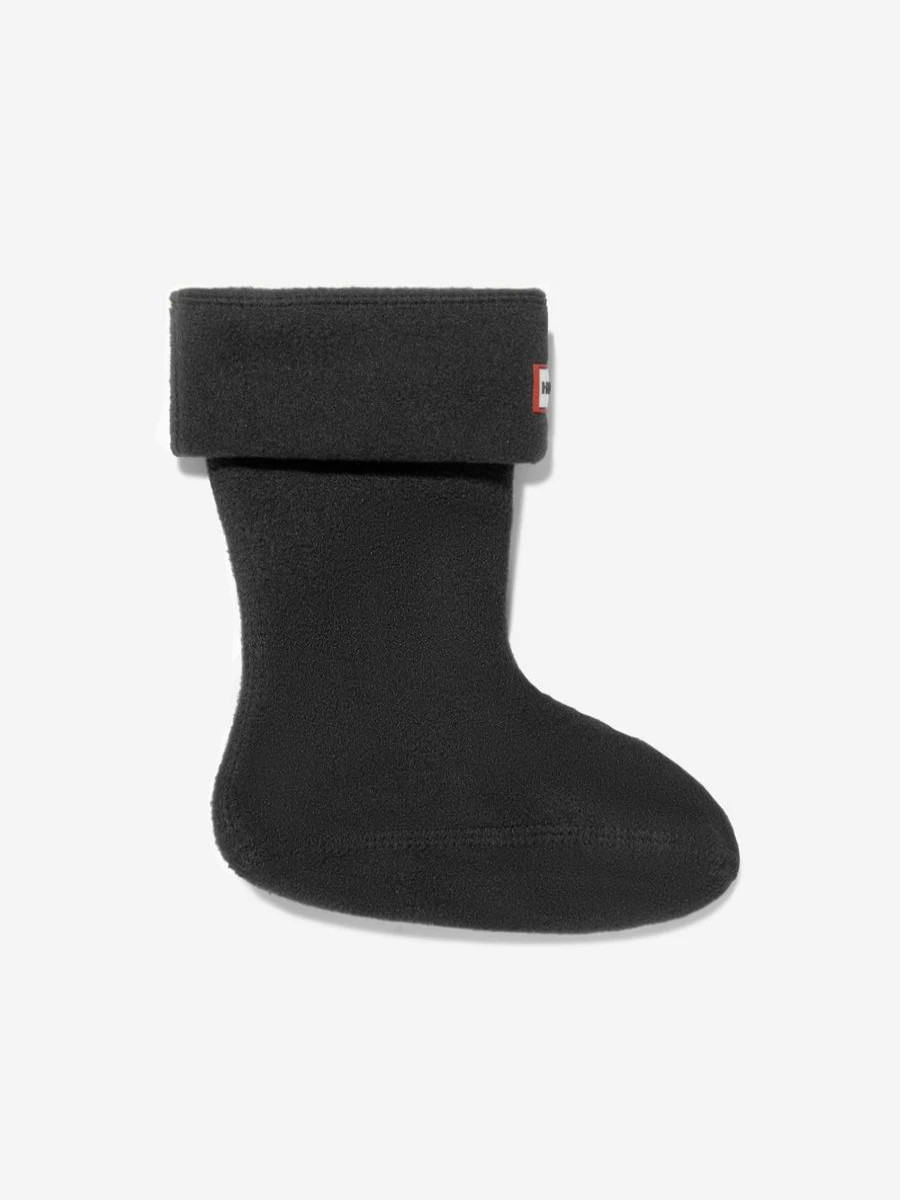 Hunter Girls' Eco-Friendly Fleece Boot Socks - Soft Recycled Material for Kids