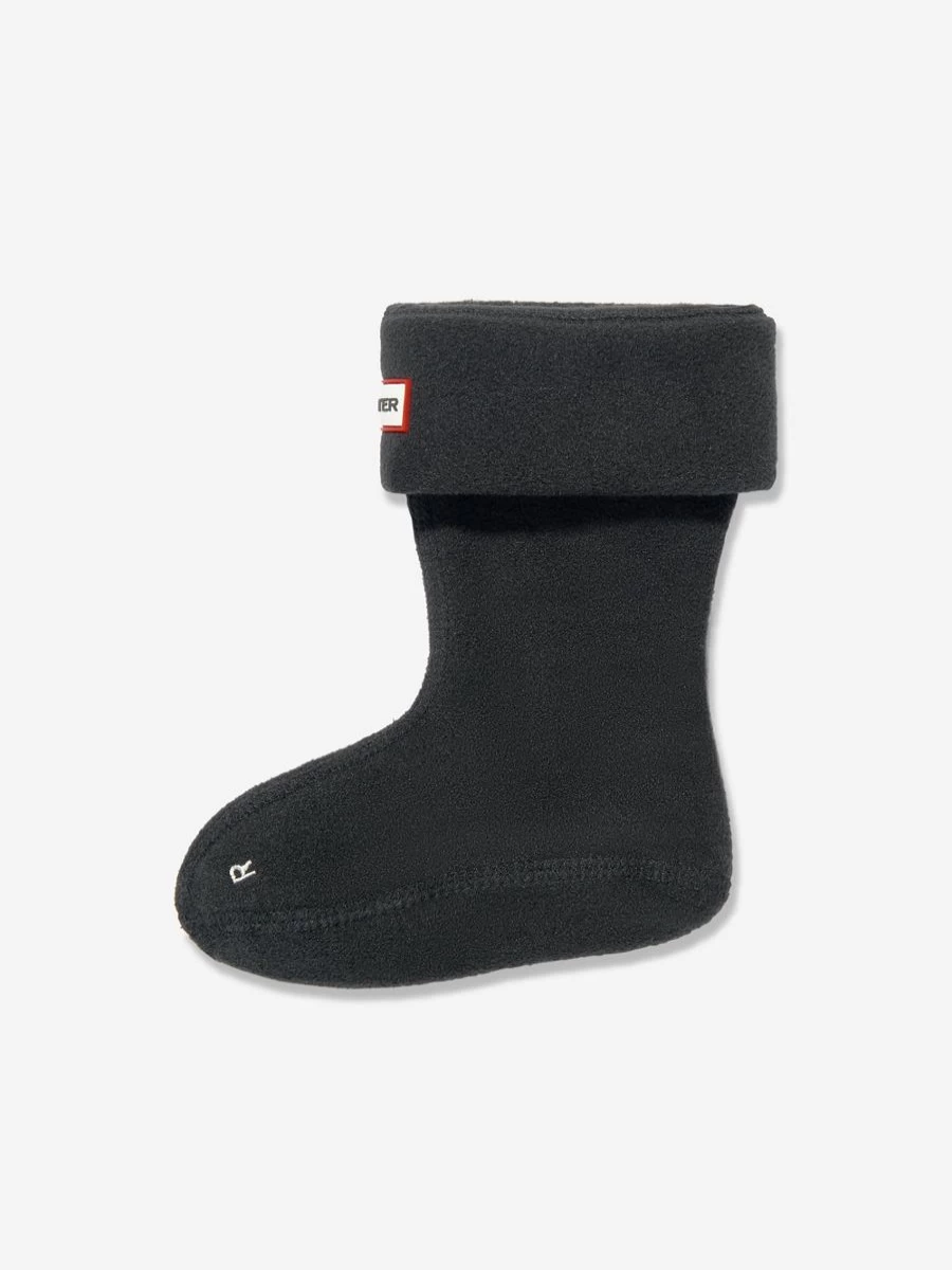 Hunter Girls' Eco-Friendly Fleece Boot Socks - Soft Recycled Material for Kids