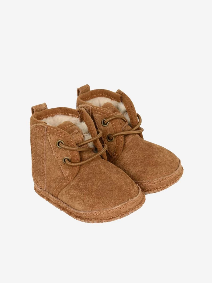 UGG Girls' Neumel Booties and Beanie Gift Set | Baby Winter Outfit by Childsplay Clothing