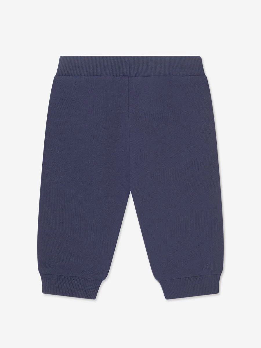 Balmain Baby Navy Logo Joggers for Infants and Toddlers