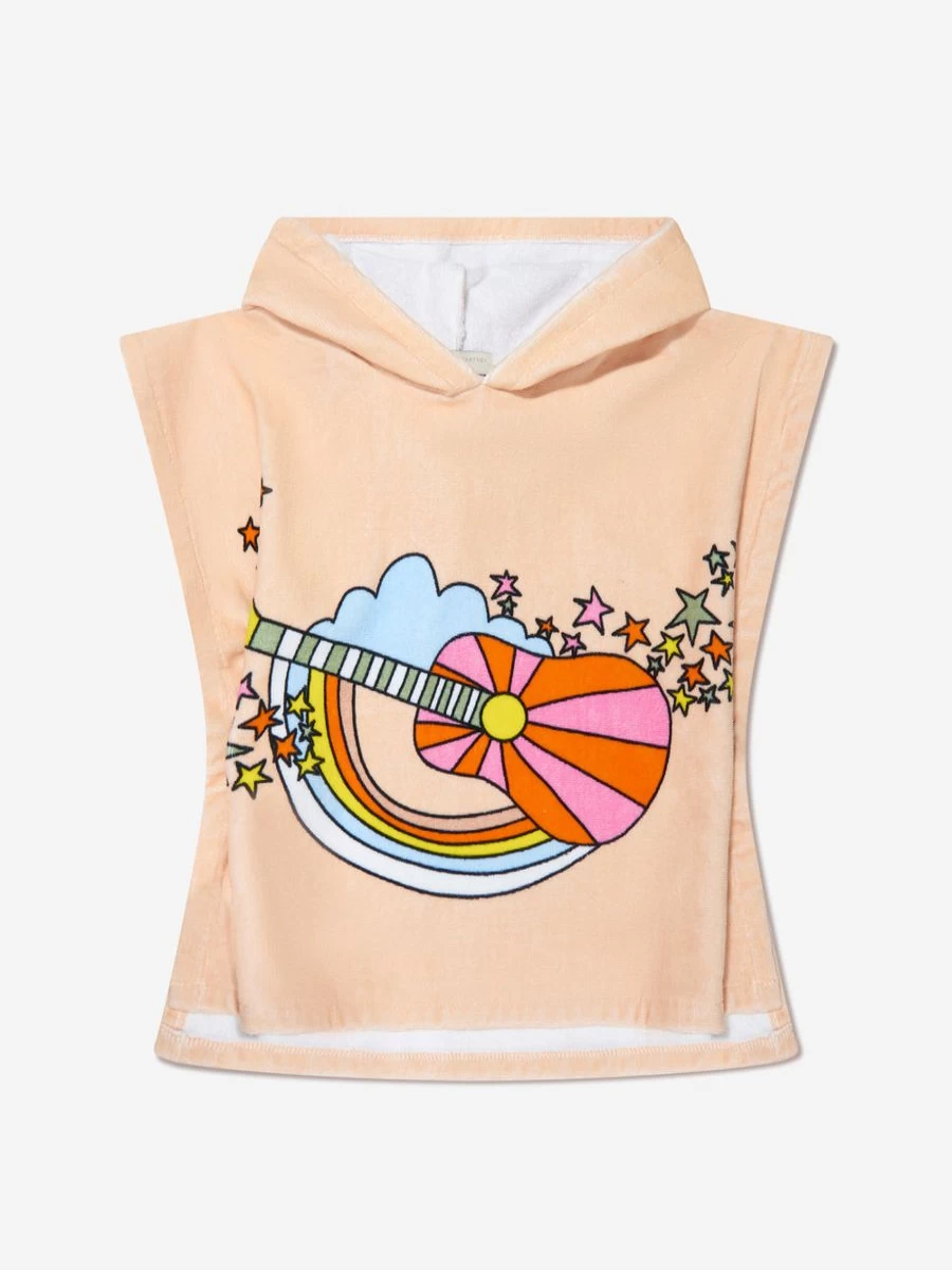 Stella McCartney Kids Girls Pink Towel Cover Up for Baby