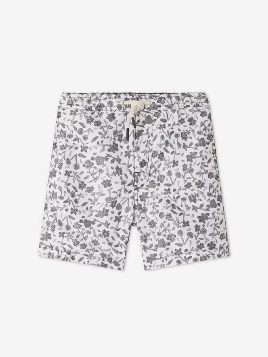 Bonpoint Boys' Ariel Floral Swim Shorts - Multicolor Beachwear for Kids
