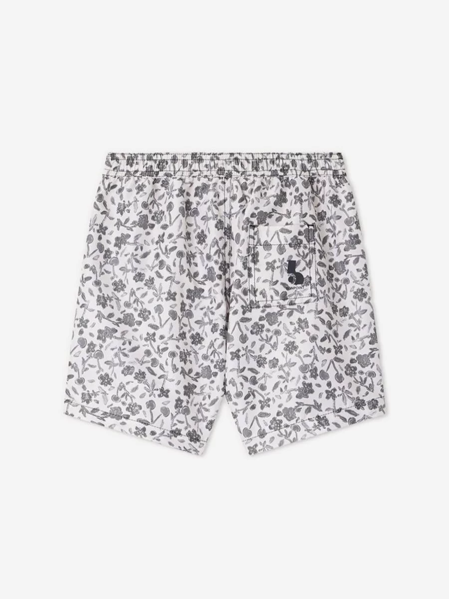 Bonpoint Boys' Ariel Floral Swim Shorts - Multicolor Beachwear for Kids