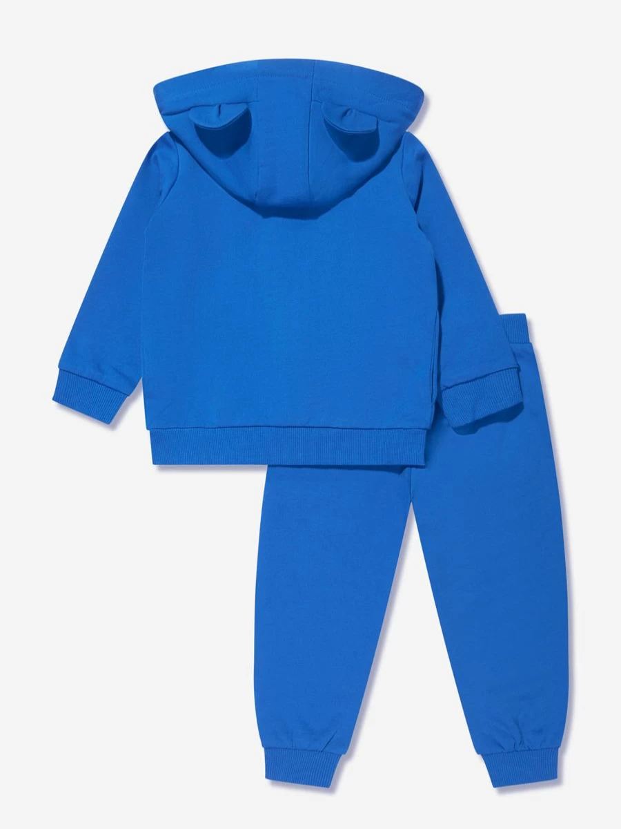 Moschino Kids Baby Blue Teddy Bear Tracksuit for Infants