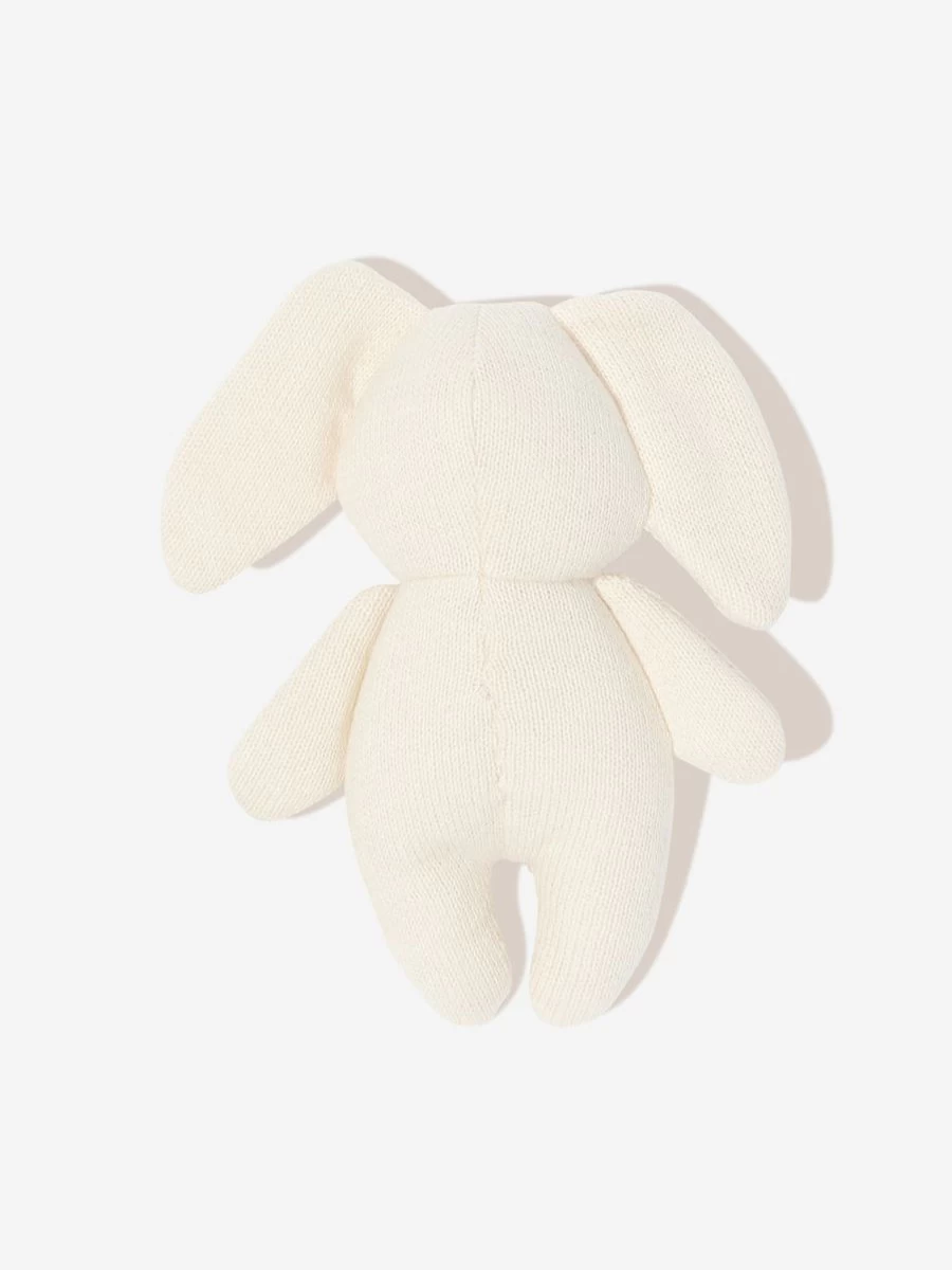 Konges Slojd Ivory Baby Mini Rabbit Soft Toy - Cuddly Plush Bunny for Newborns & Infants