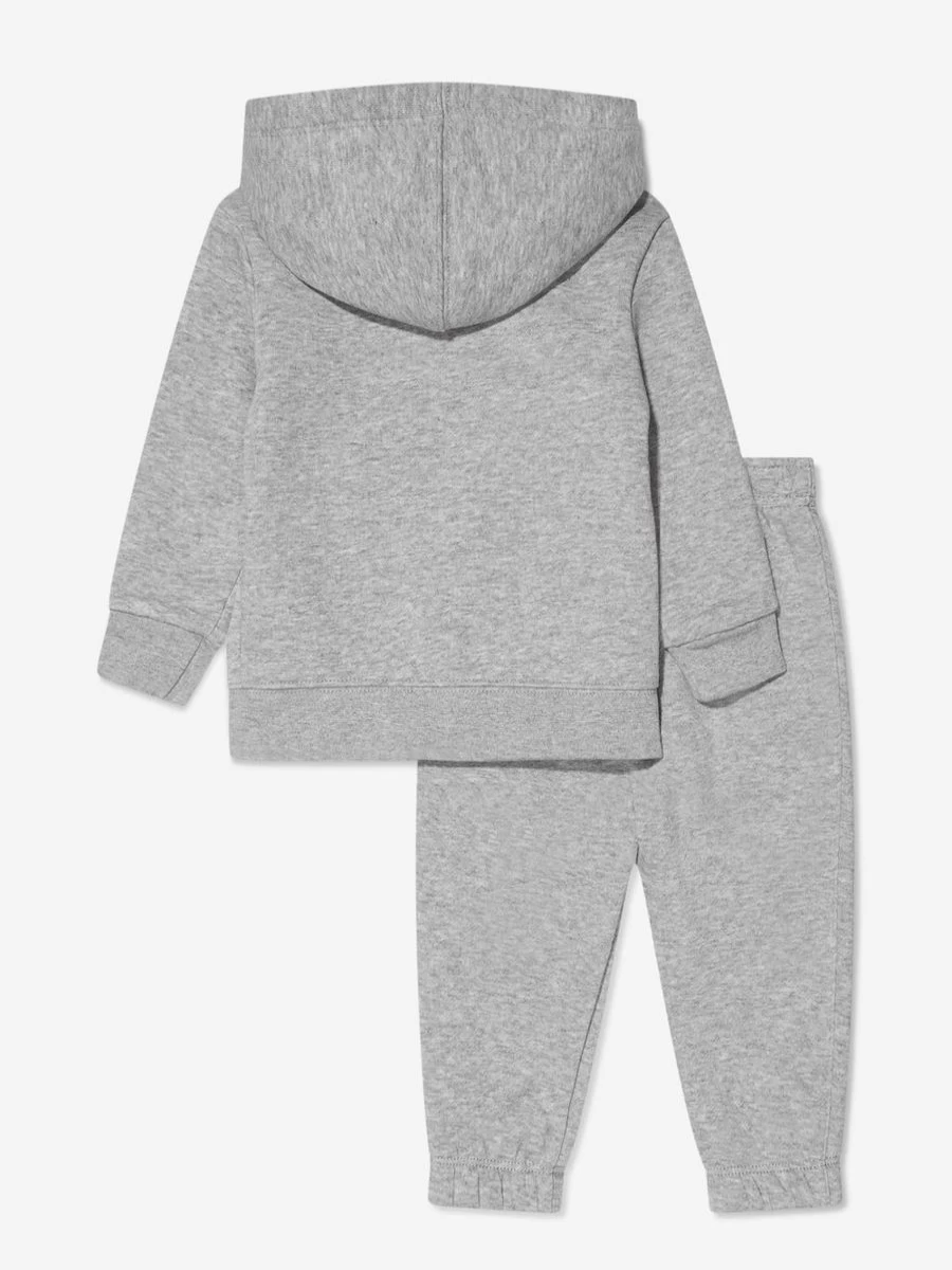 Nike Baby Boys Grey Sueded Futura Tracksuit - Soft Comfortable Outfit