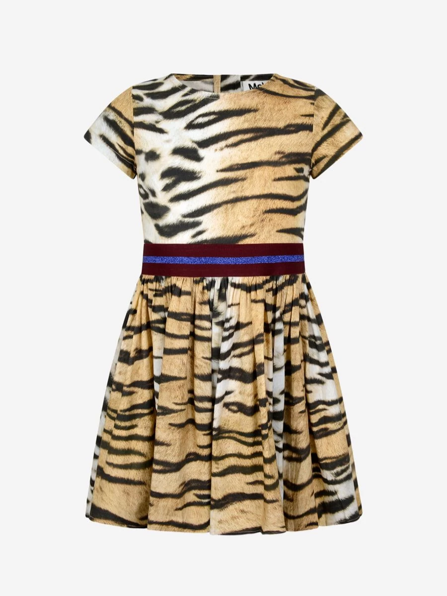 Molo Girls Organic Cotton Dress - Eco-Friendly & Comfortable Kids Outfit
