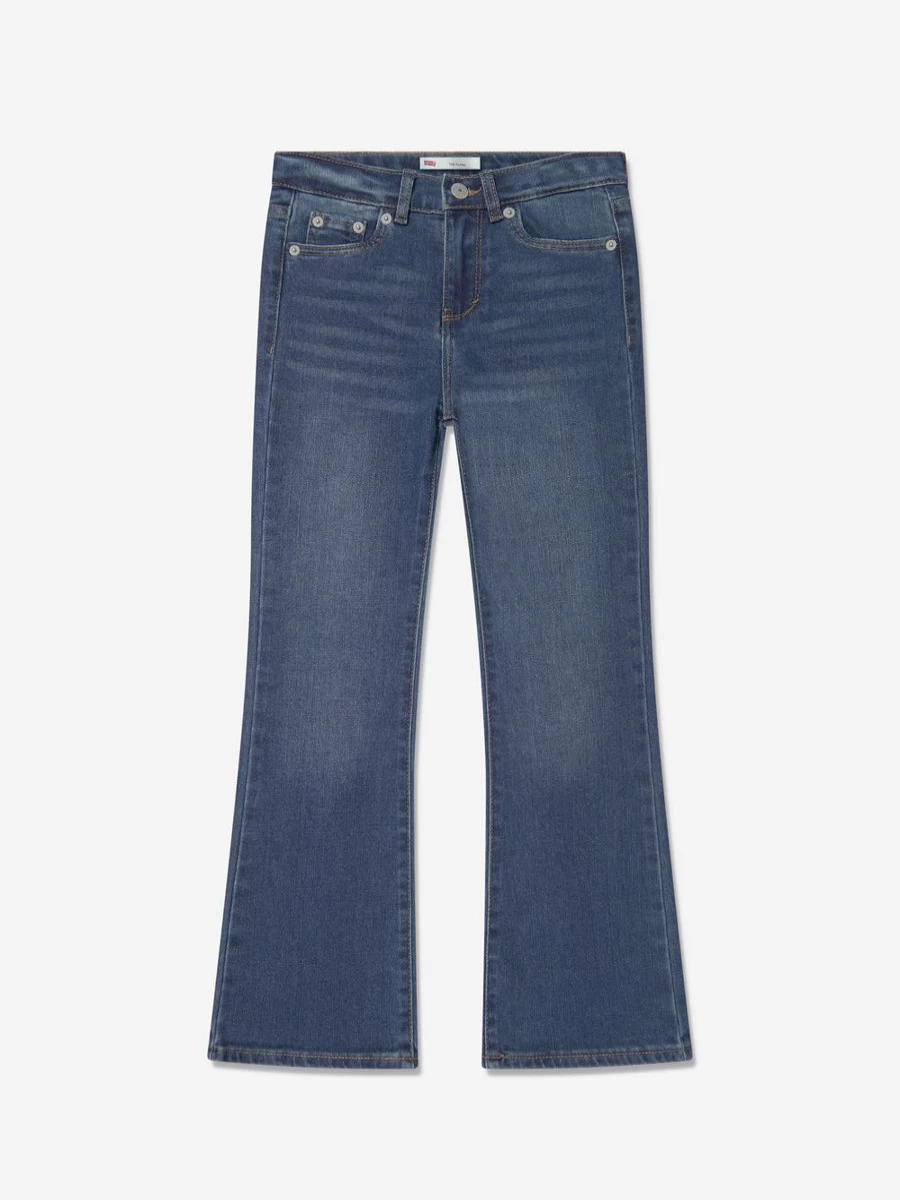 Levi's Kids Boys High Rise Flare Jeans in Blue - 726 Style