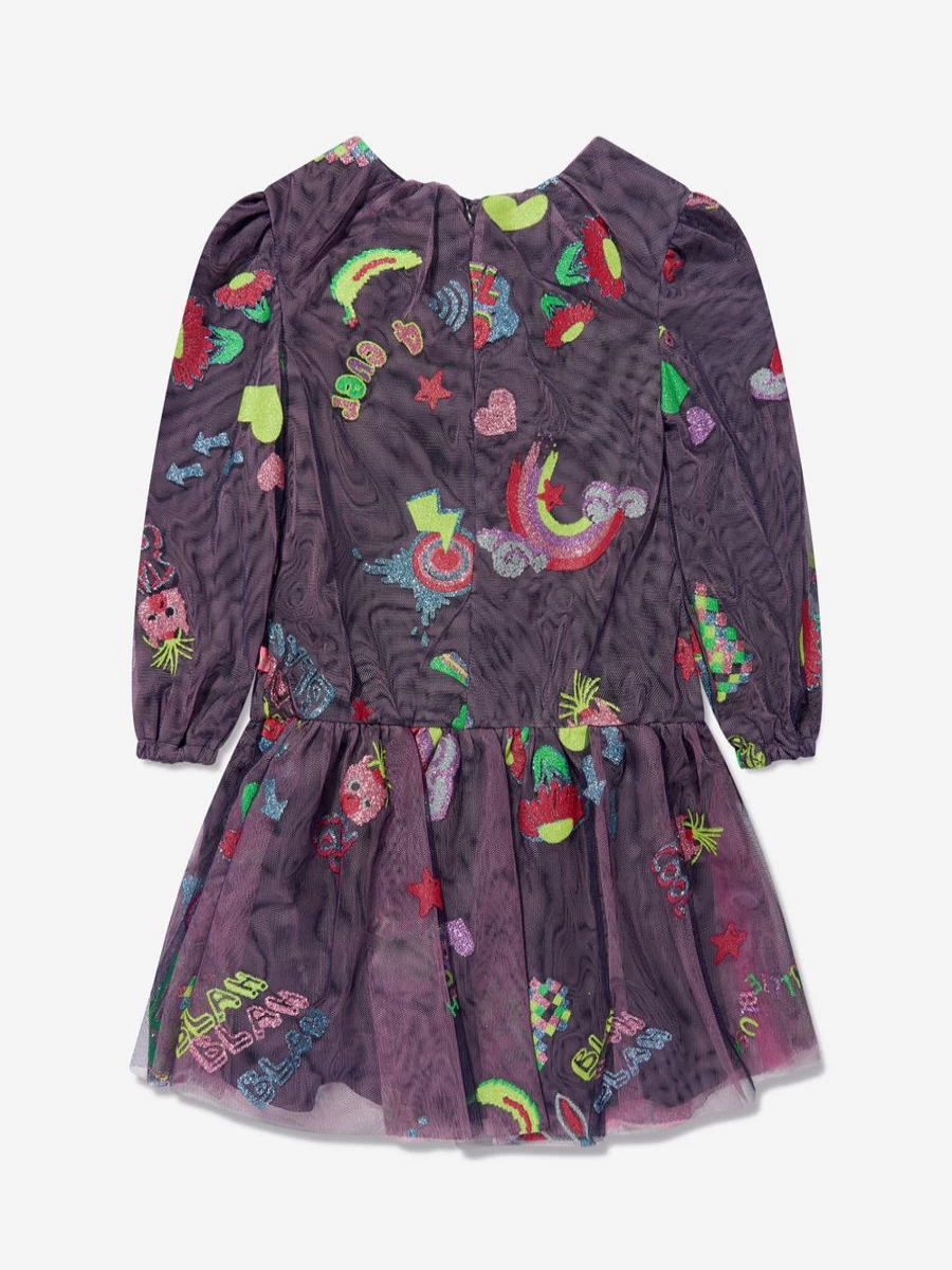 "Billieblush Navy Blue Girls' Dress - Teen Fantasy World Outfit"