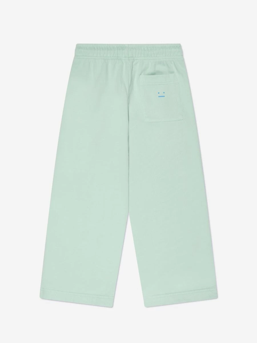 Acne Studios Boys Green Kids Logo Joggers | Childsplay Clothing
