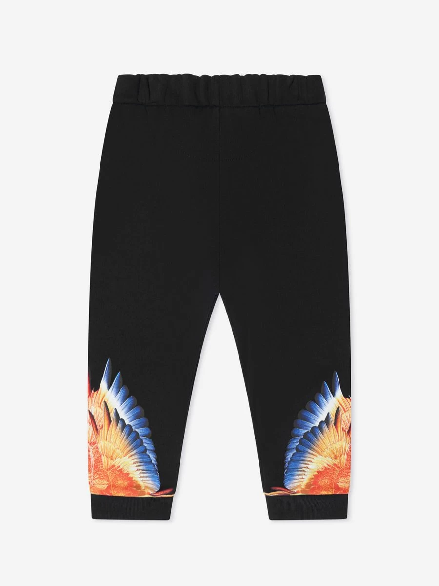 Marcelo Burlon Baby Boys Wings Embroidered Sweatpants