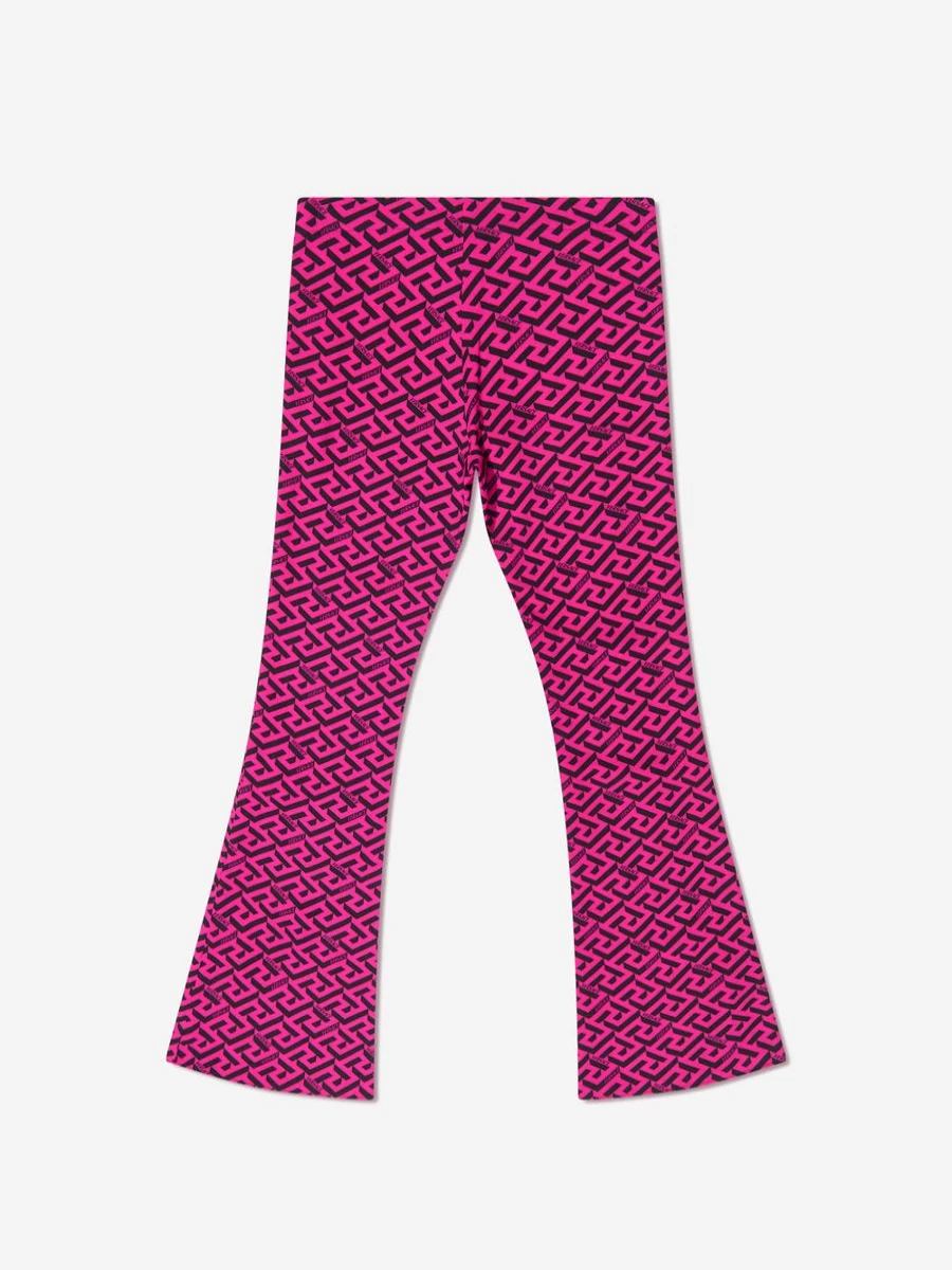 Versace Girls Flared Leggings for Kids - Stylish & Comfortable Leggings for Girls