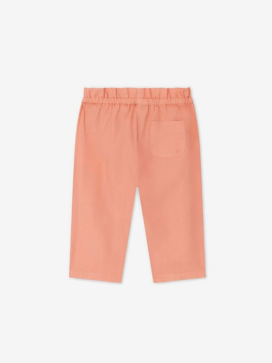 Bonpoint Girls' Luciole Orange Trousers for Baby Girls