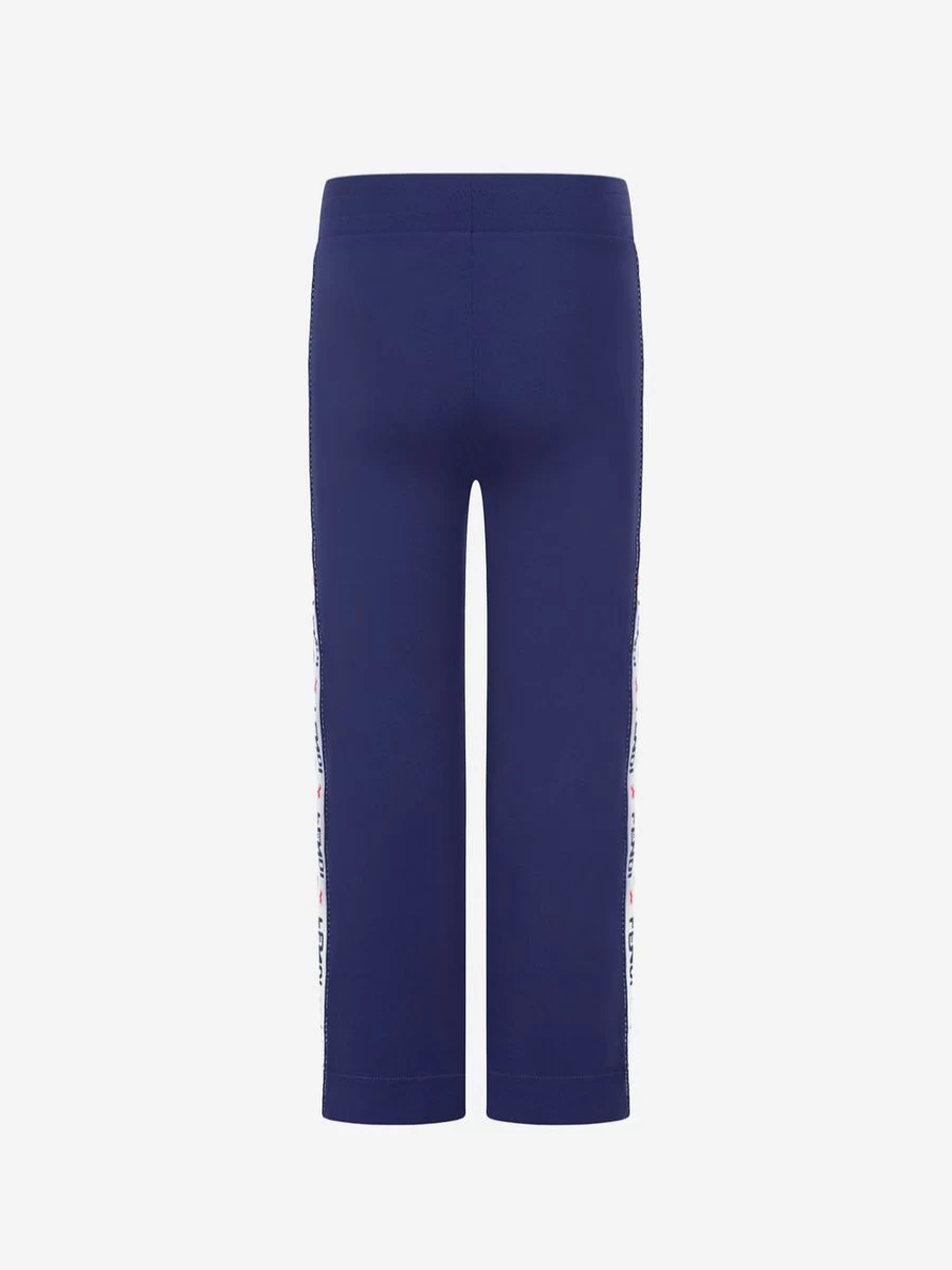 Fendi Kids Boys Mania Logo Trim Trousers for Stylish Comfort