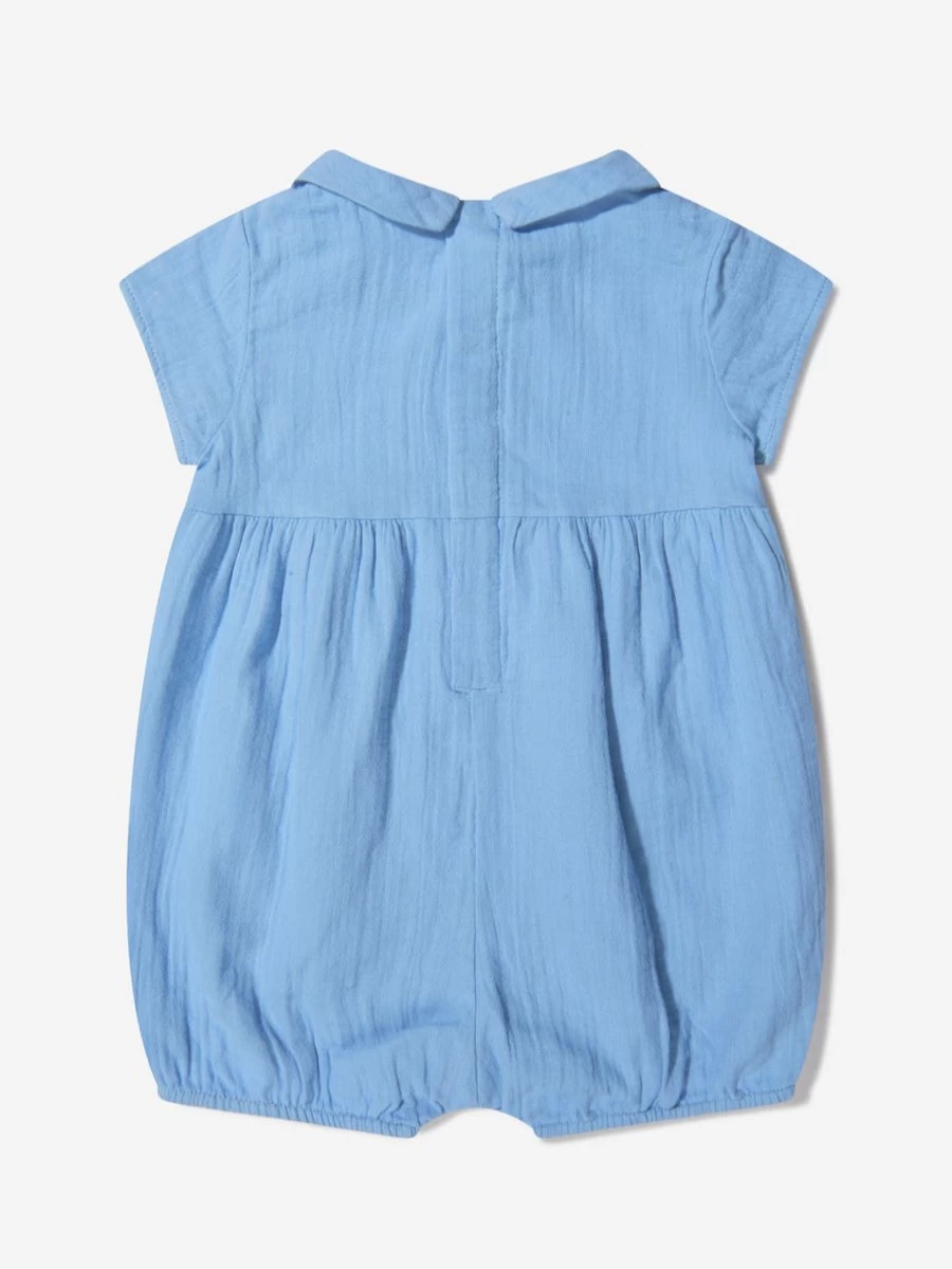 Tartine Et Chocolat Baby Boys Cotton Turtle Romper - Soft & Comfortable One-Piece Outfit