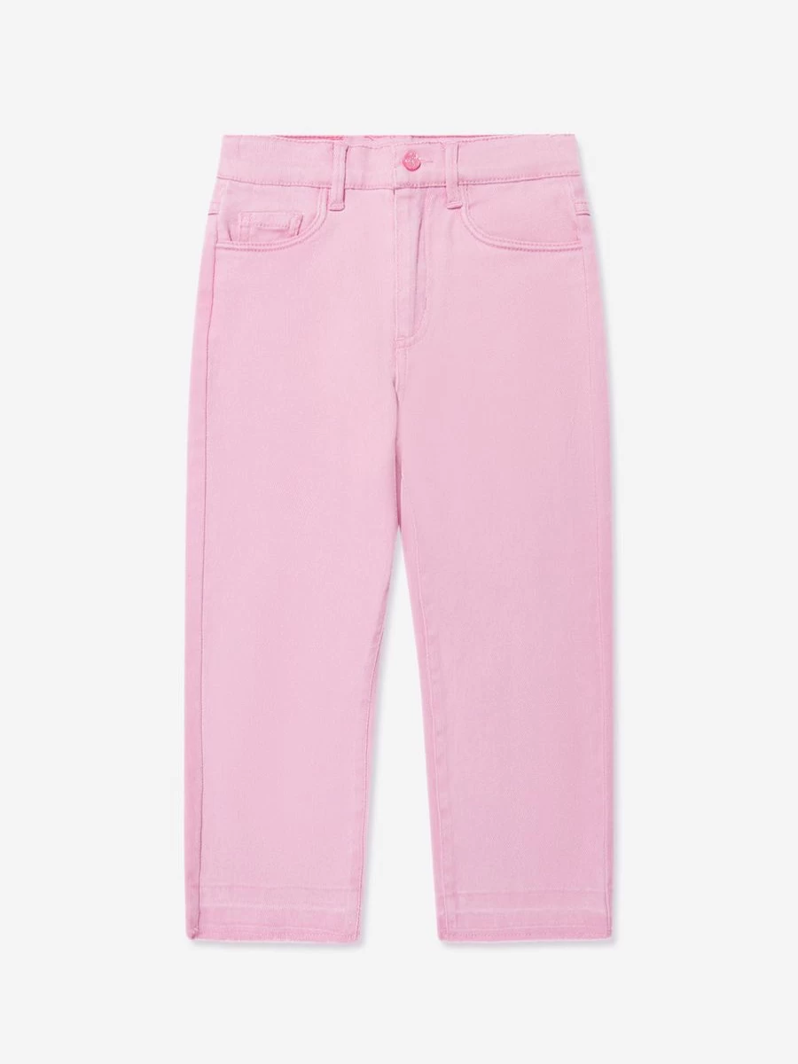 "Billieblush Teen Girls' Pink Twill Trousers | Stylish & Comfortable"