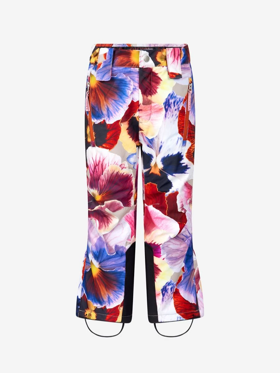 Molo Girls' Waterproof Ski Pants - Warm Winter Snow Pants for Girls