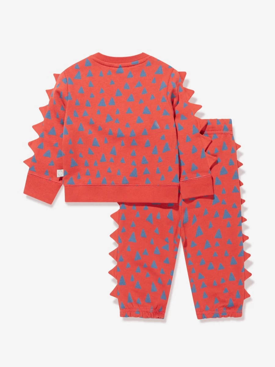 Stella McCartney Kids Baby Boys Red Monster Print Tracksuit