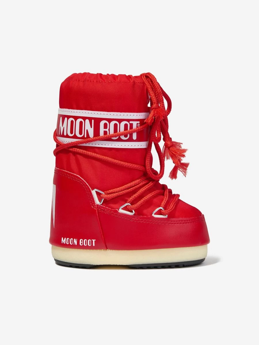 Moon Boot Girls' Icon Winter Snow Boots | Kids Waterproof Cold Weather Footwear | Childsplay Clothing