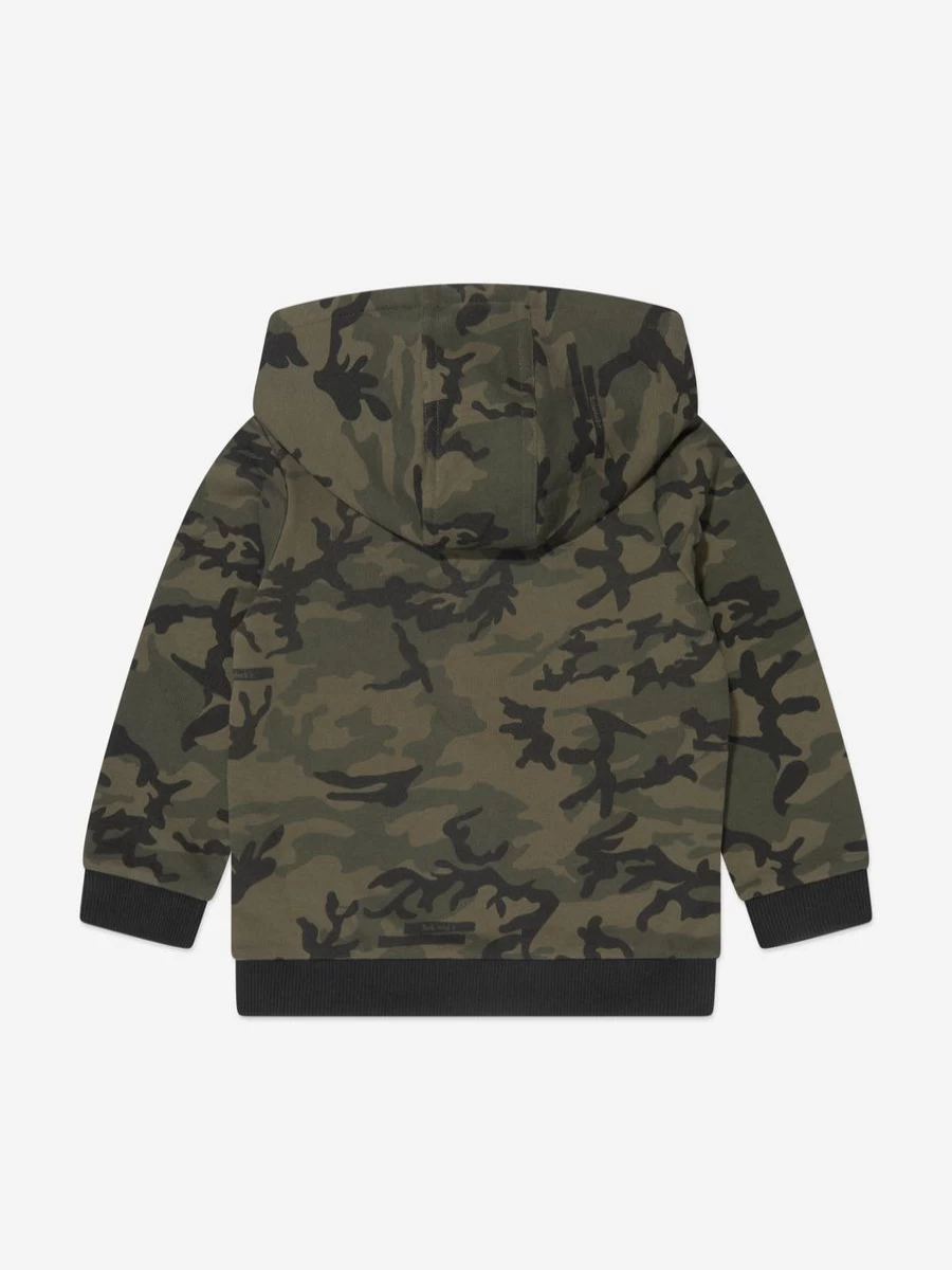 Timberland Boys' Green Camouflage Hoodie for Baby & Toddler