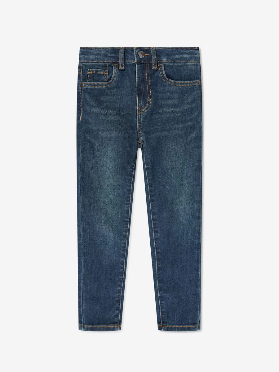 Levi's Kids Girls 720 High Rise Super Skinny Jeans in Blue Denim
