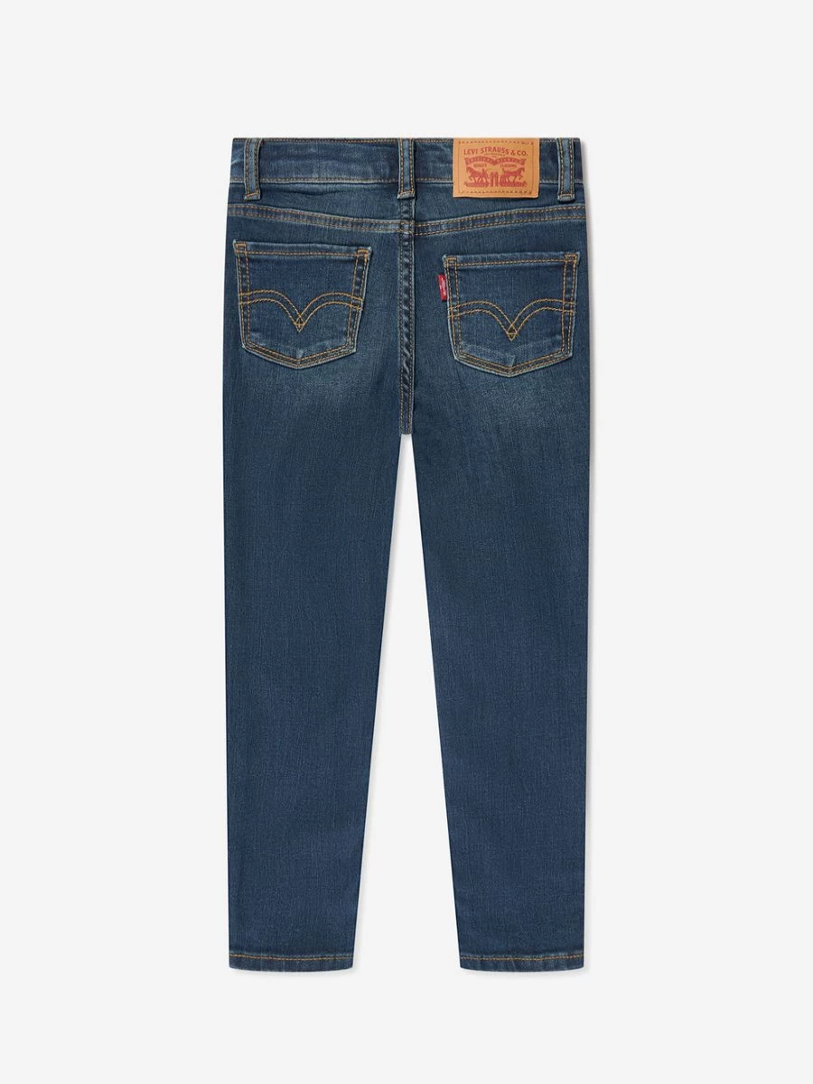 Levi's Kids Girls 720 High Rise Super Skinny Jeans in Blue Denim
