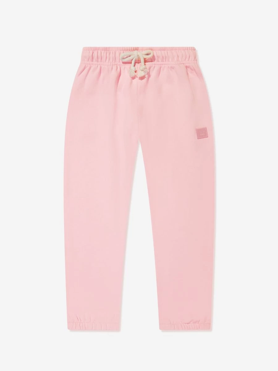 Acne Studios Boys Pink Logo Joggers for Kids