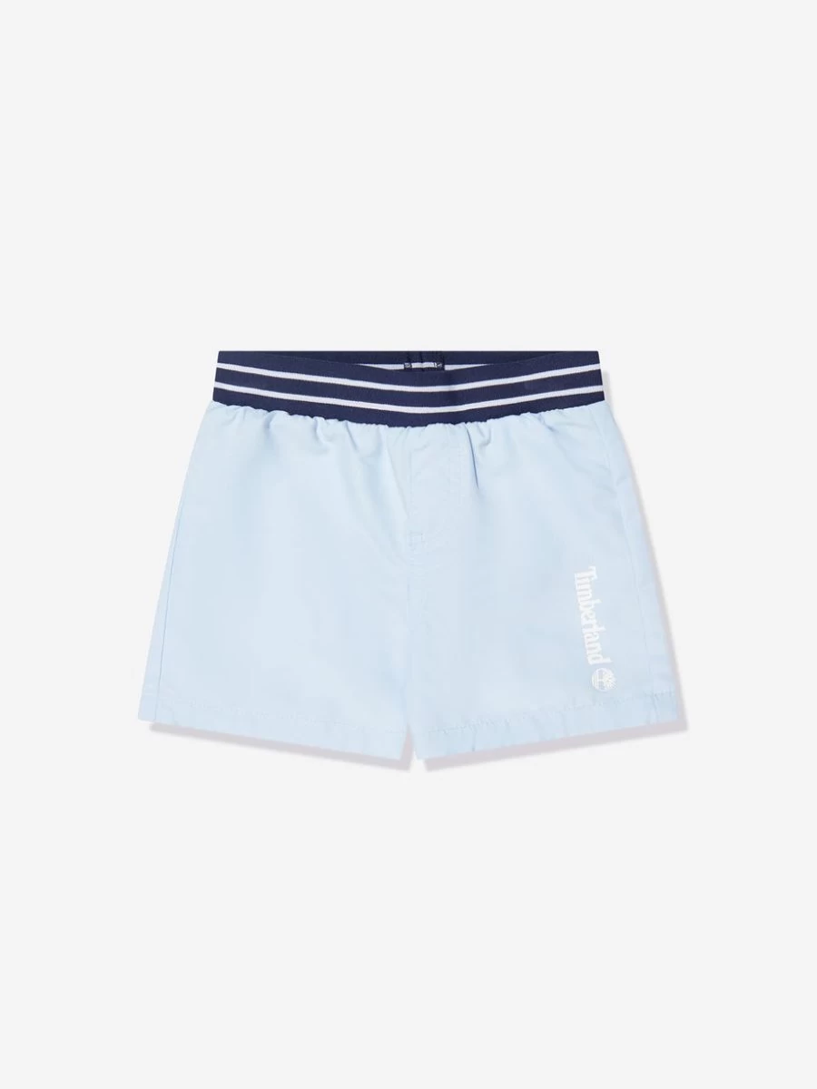 Timberland Boys' Quick-Dry Swim Shorts - Blue for Active Toddlers & Kids