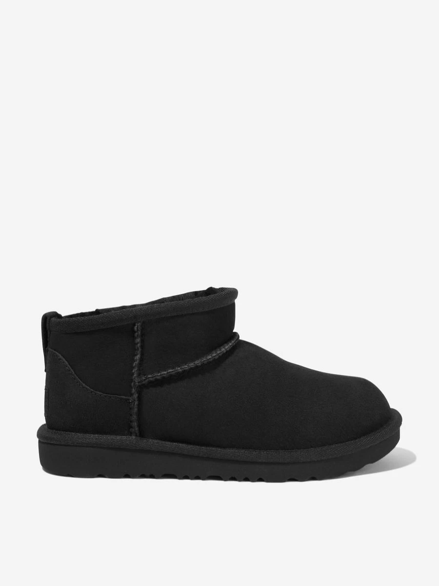 Boys Classic Ultra Mini Boots by UGG in Black