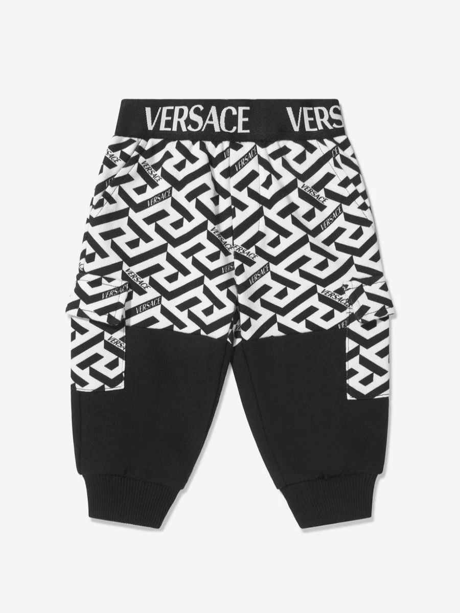 Versace Baby La Greca Joggers for Boys - Luxury Kids' Tracksuit Pants
