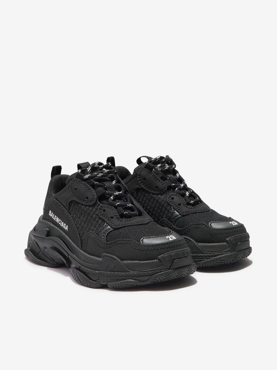Balenciaga Kids Triple S Sneakers for Girls | Stylish Chunky Trainers | Childsplay Clothing