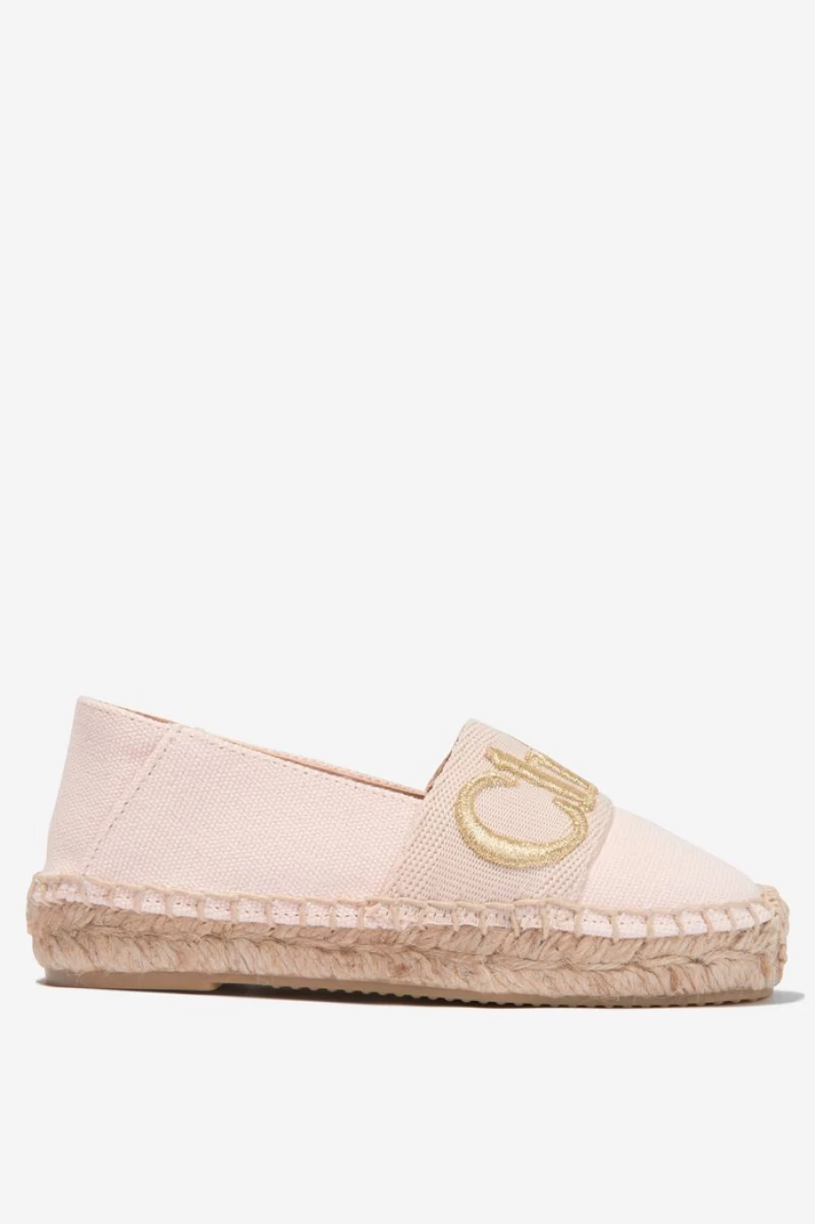 Chloé Teen Girls Cotton Canvas Espadrilles | Casual Summer Shoes