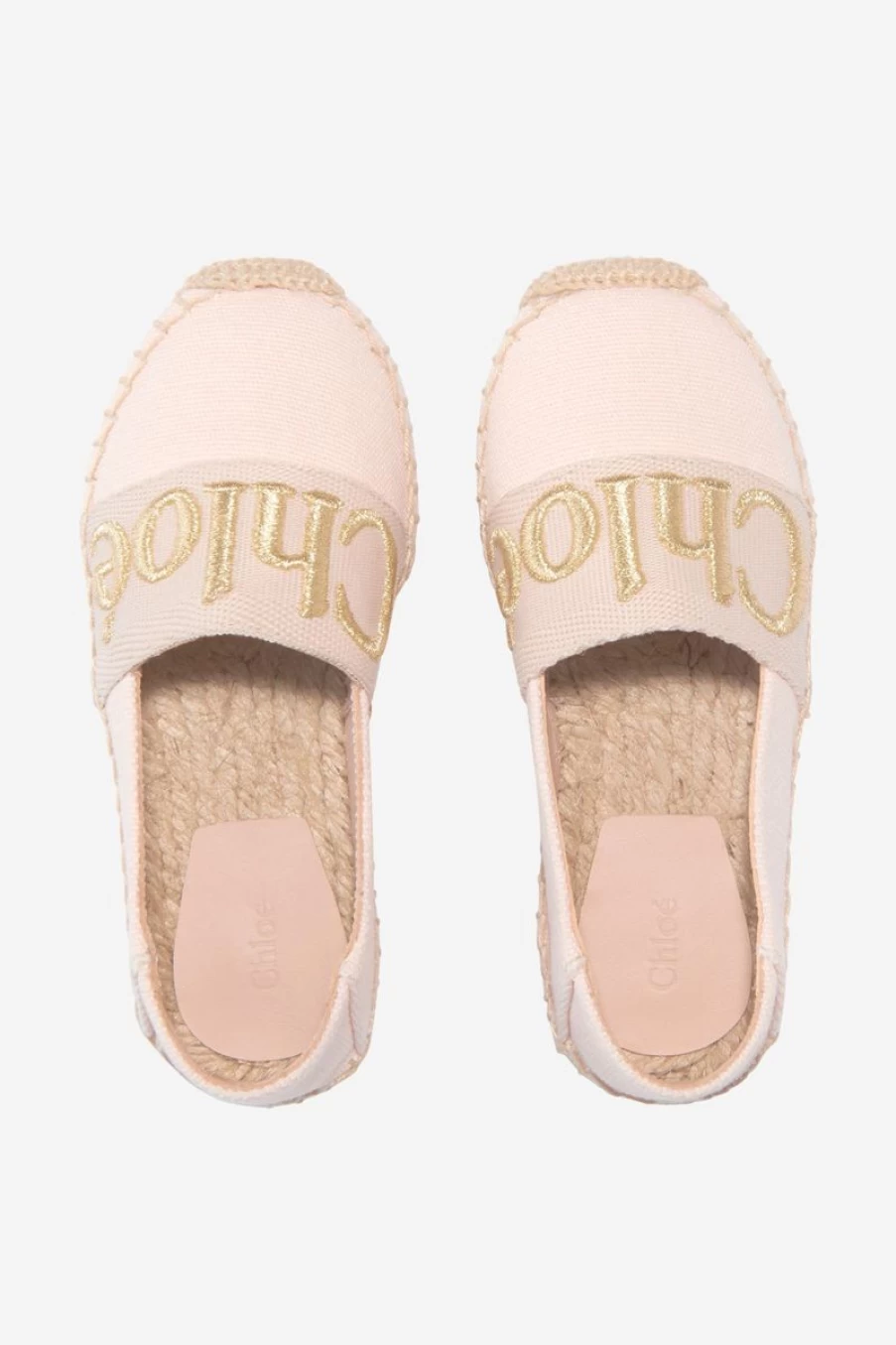 Chloé Teen Girls Cotton Canvas Espadrilles | Casual Summer Shoes