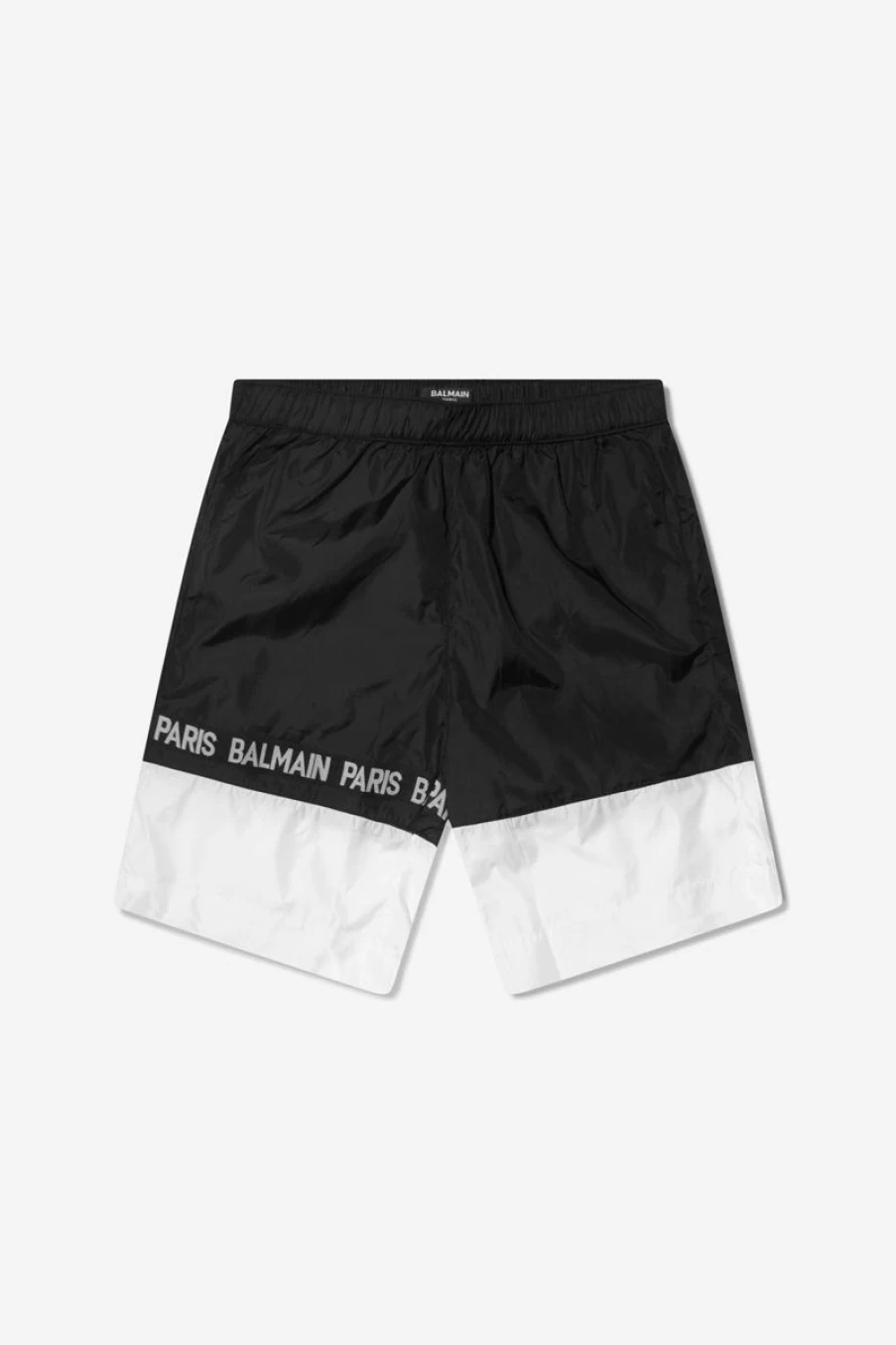Balmain Boys' Colourblock Logo Swim Shorts | Kids' Designer Swimwear | High-End Children's Clothing
