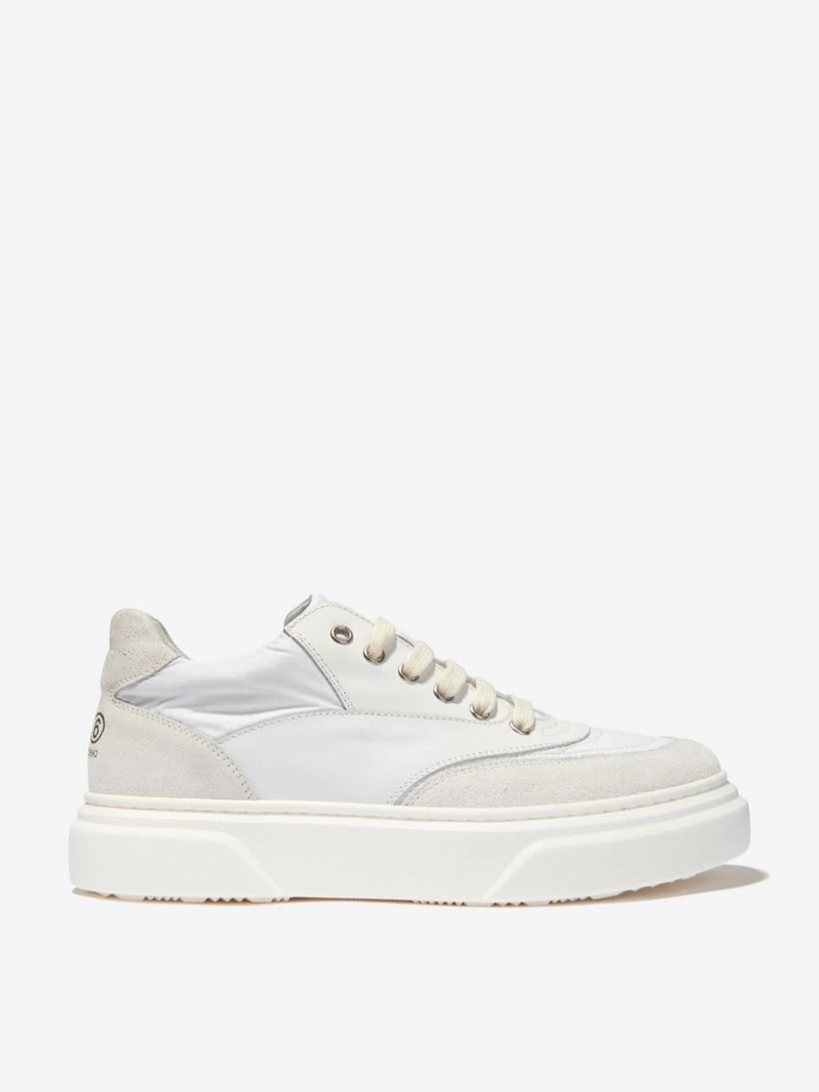 MM6 Maison Margiela Girls' Lace-Up Fashion Trainers - Stylish Comfort Sneakers