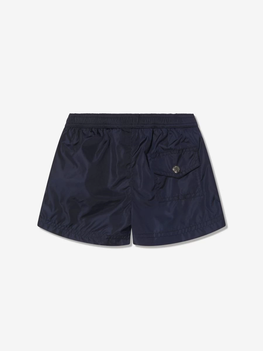 Moncler Enfant Baby Boys Navy Logo Swim Shorts for Toddlers