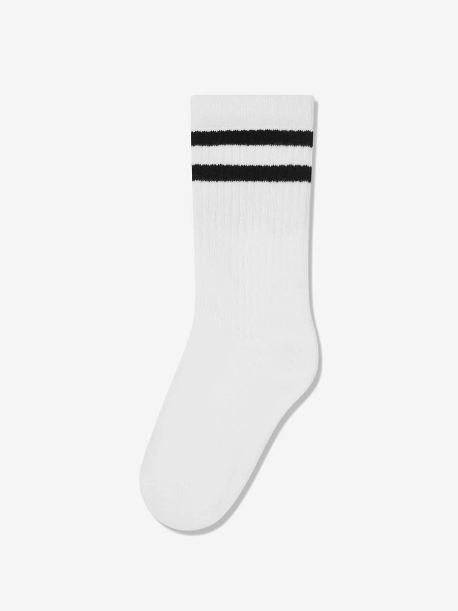 Dsquared2 Kids Teen Icon Socks - White Fashion Socks for Teens | Dsquared2 Footwear