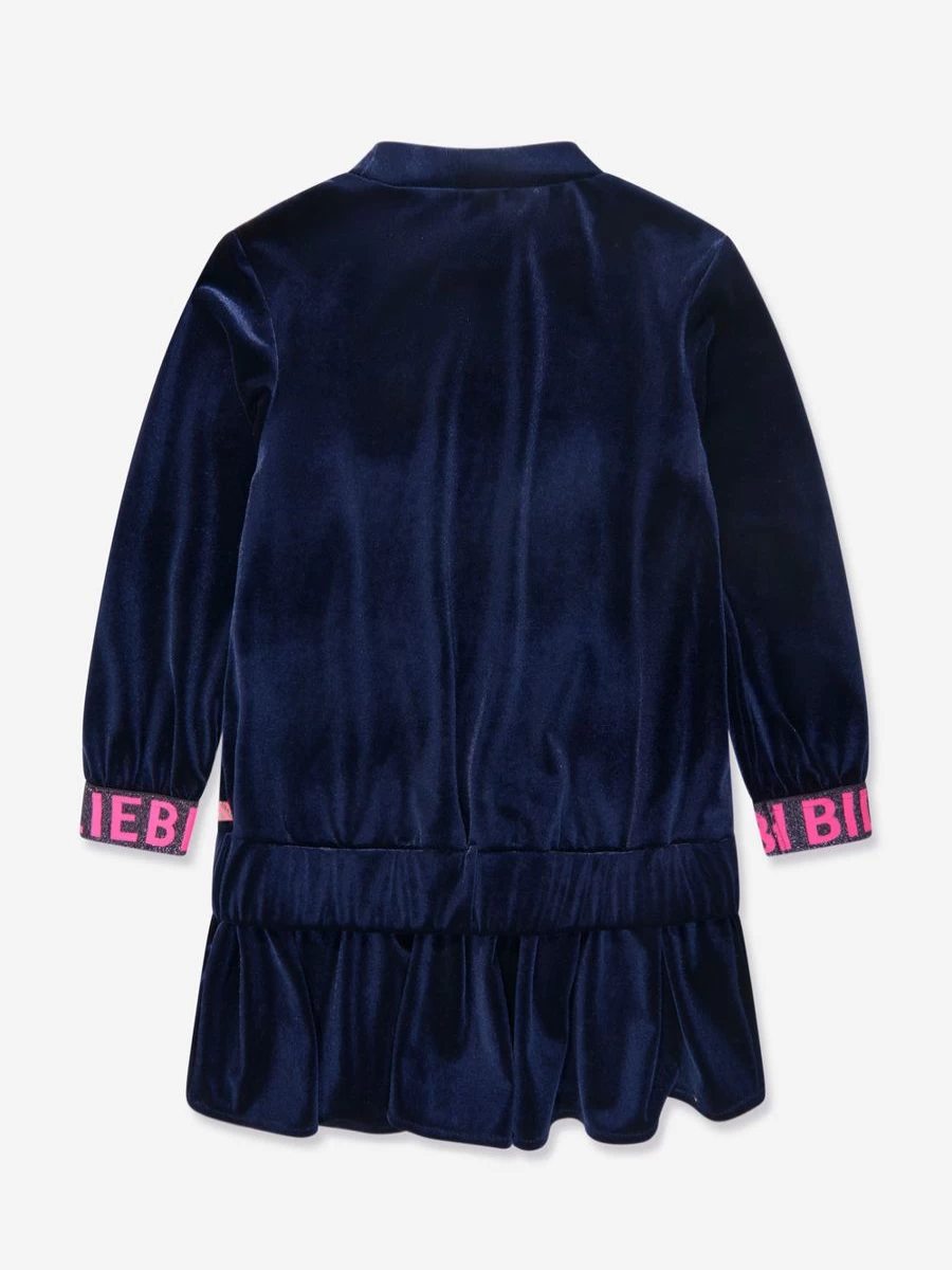 "Billieblush Navy Sequin Heart Dress for Teen Girls"