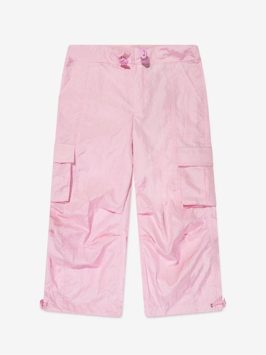 "AY by AYLA Teen Girls Pink Nylon Cargo Pants"