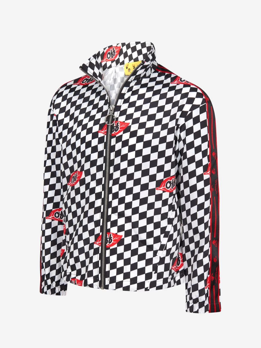 Off-White Boys' Graphic Sweatshirt - Trendy Cotton Pullover Hoodie for Boys