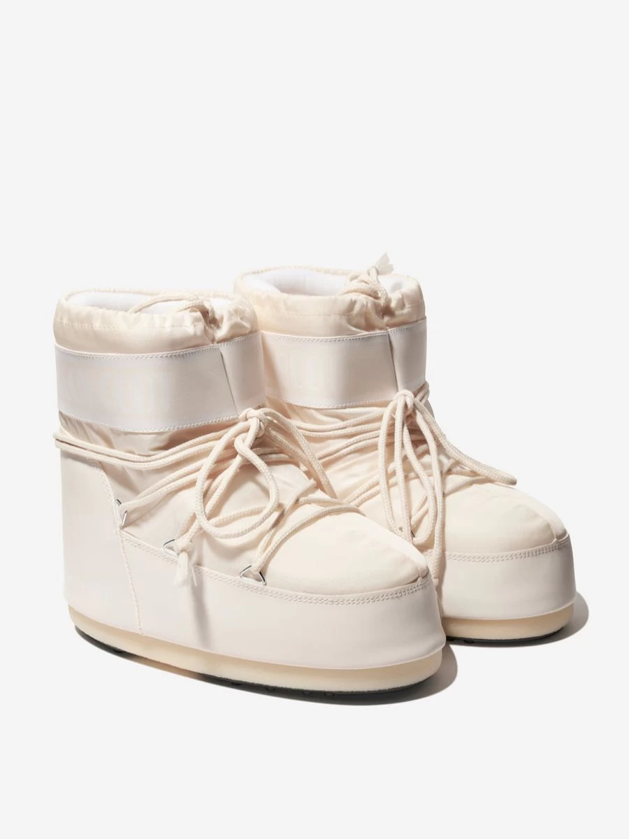 Moon Boot Girls' Kids Icon Low Boots - Stylish Winter Footwear for Children