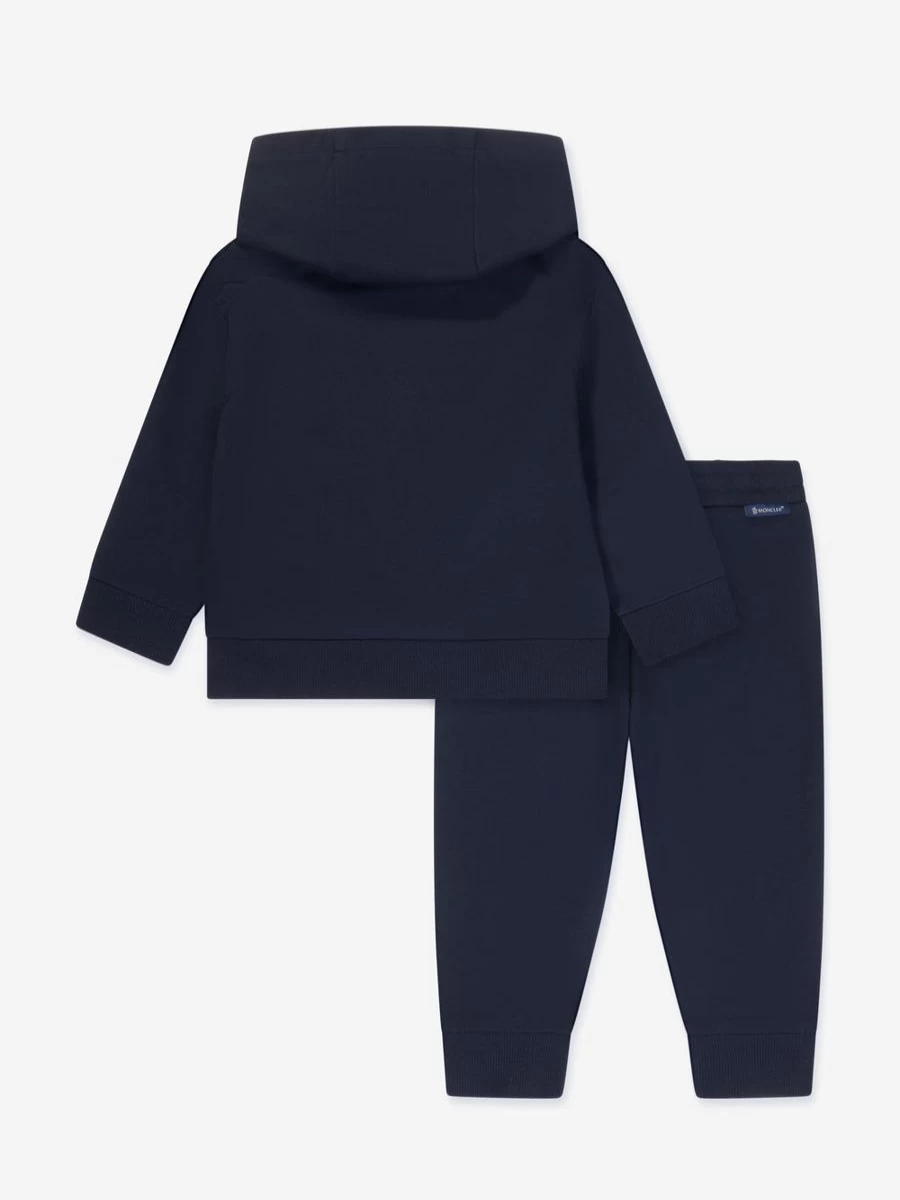 Moncler Enfant Baby Boys Navy Logo Tracksuit - Premium Cotton Comfort Outfit