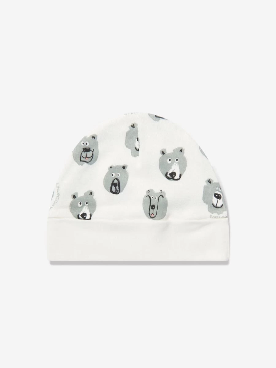 Stella McCartney Kids Ivory Bear Babygrow Set for Baby Boys
